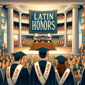 University awarding latin honors