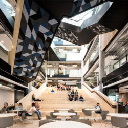 Internal view of the LinkedIn Headquarters of Dublin
