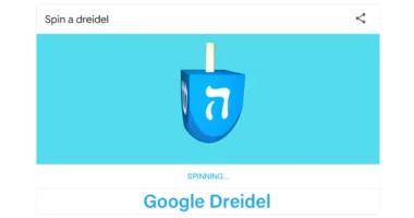 Google Dreidel