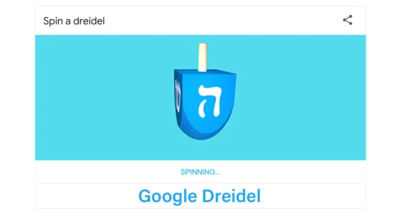 Google Dreidel