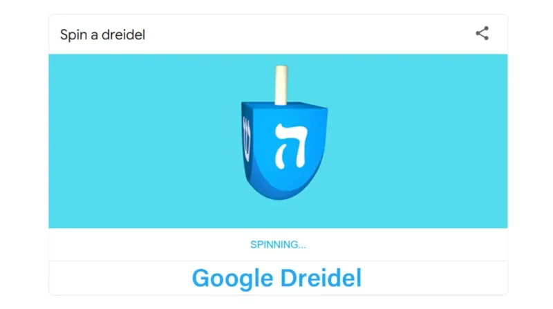 Google Dreidel