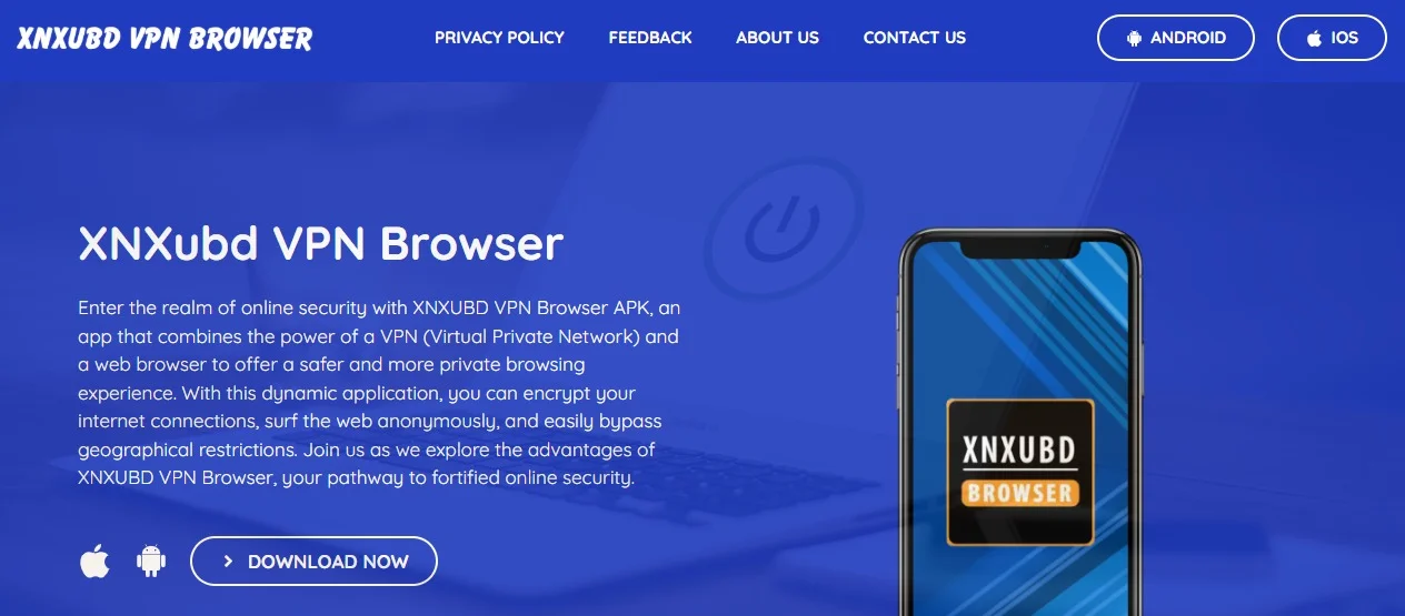 XNXUBD VPN Browser APK