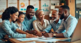 Family Discussing Family Business