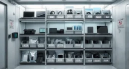 Image of storing electronics