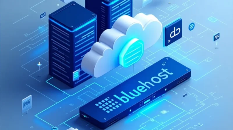 Bluehost domain.