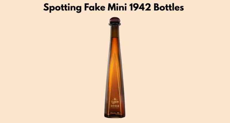 Spotting Fake Mini 1942 Bottles