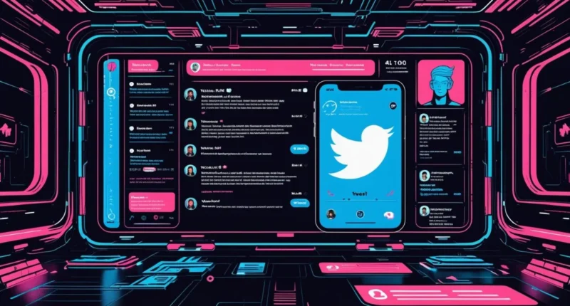 twstalker homepage with Twitter search bar for anonymous browsing.