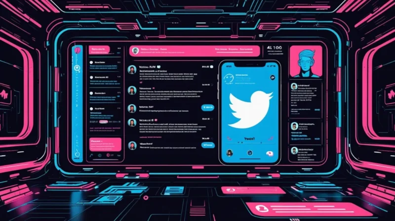 twstalker homepage with Twitter search bar for anonymous browsing.