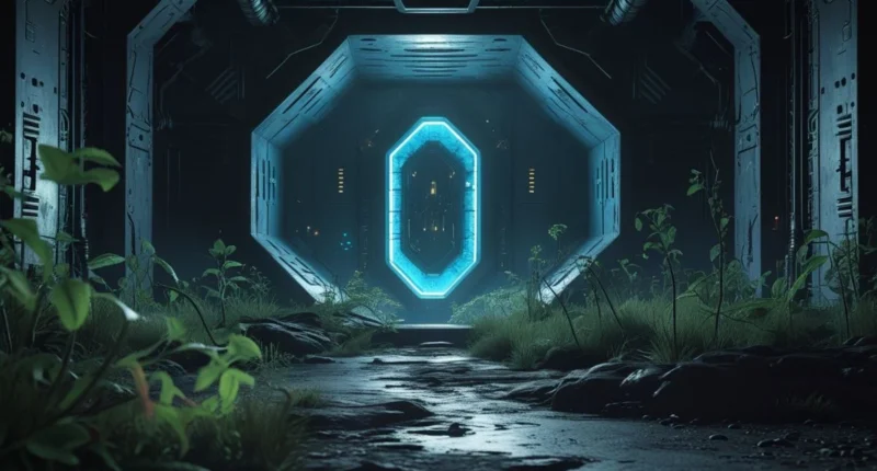 Power cell from Horizon Zero Dawn resting on tech platform