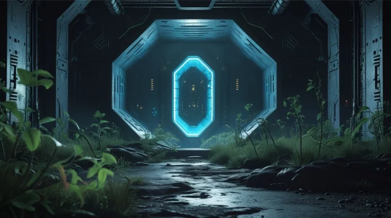 Power cell from Horizon Zero Dawn resting on tech platform