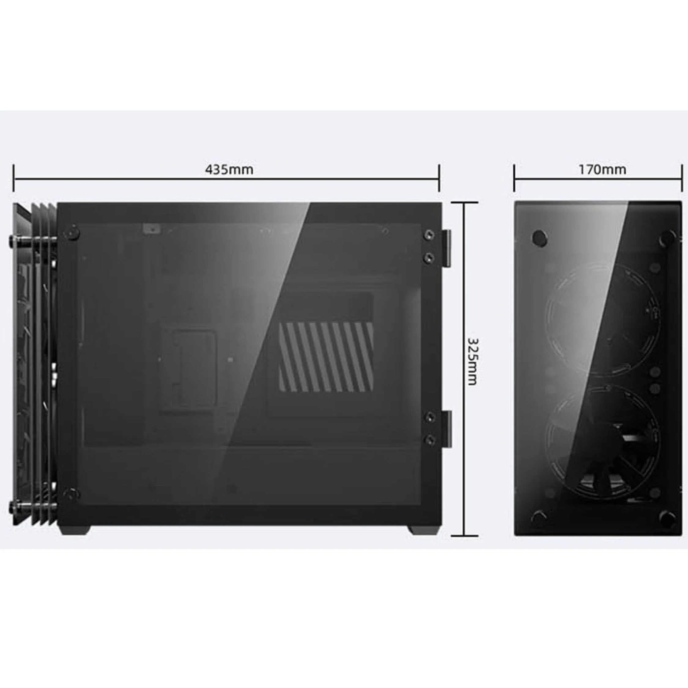 mini case size