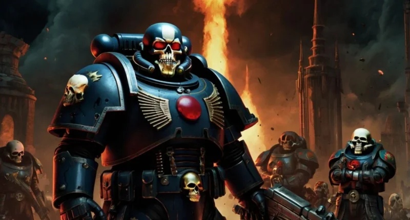 A dark and gritty Warhammer Grimdank memes