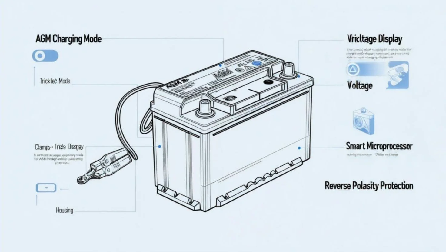 Image of AGM battery