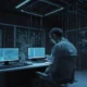 DIgital Forensic Picture A person working on a computer