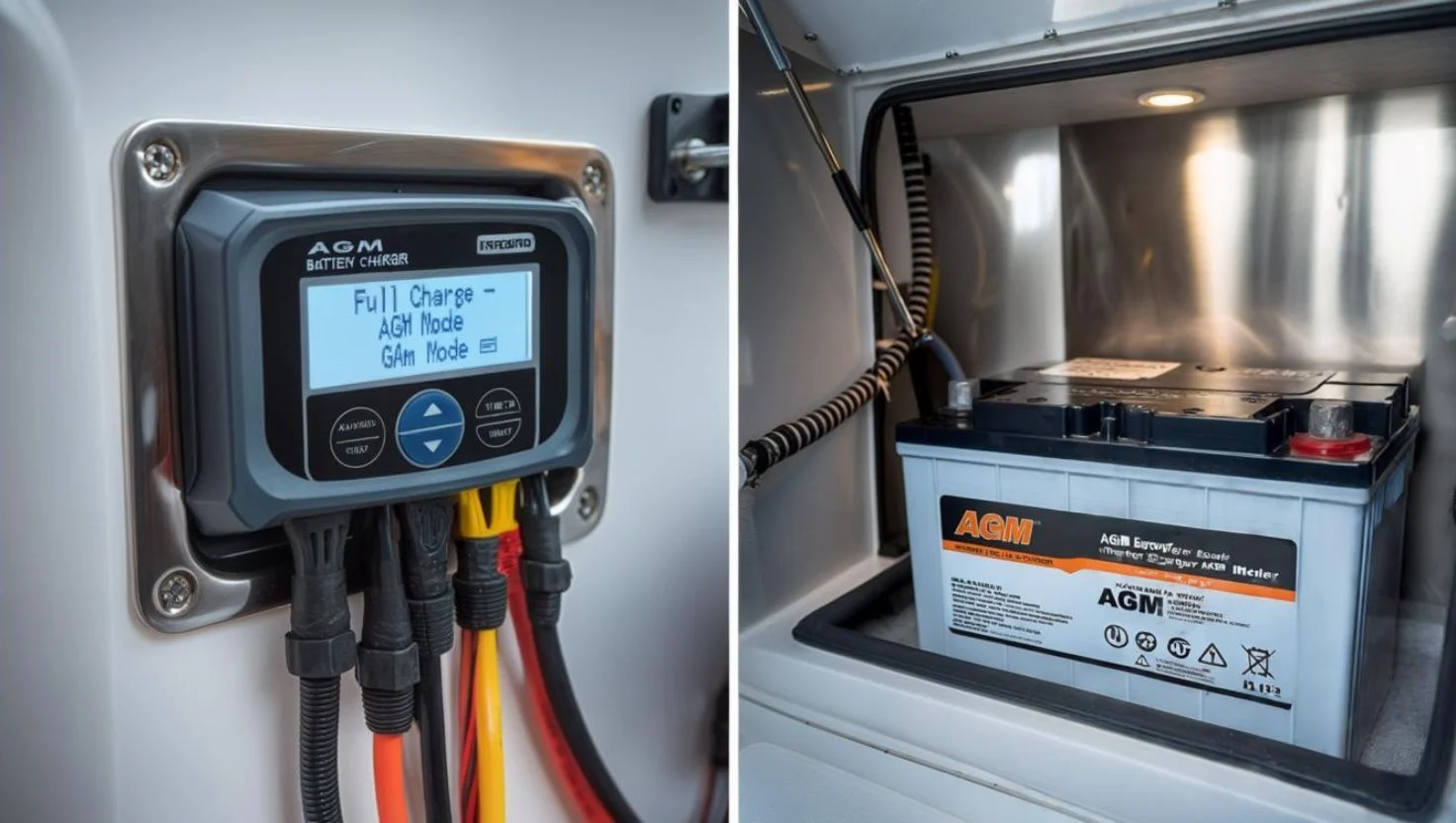 Image of AGM batteries
