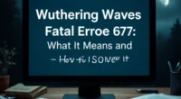 wuthring waves fatel error 677 in pc