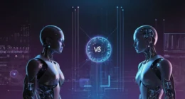 Visual comparison of Gemini and GPT o3 showing AI capabilities in text, code, and multimodal tasks