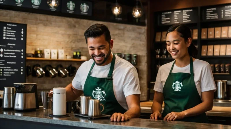 How Starbucks builds teamwork