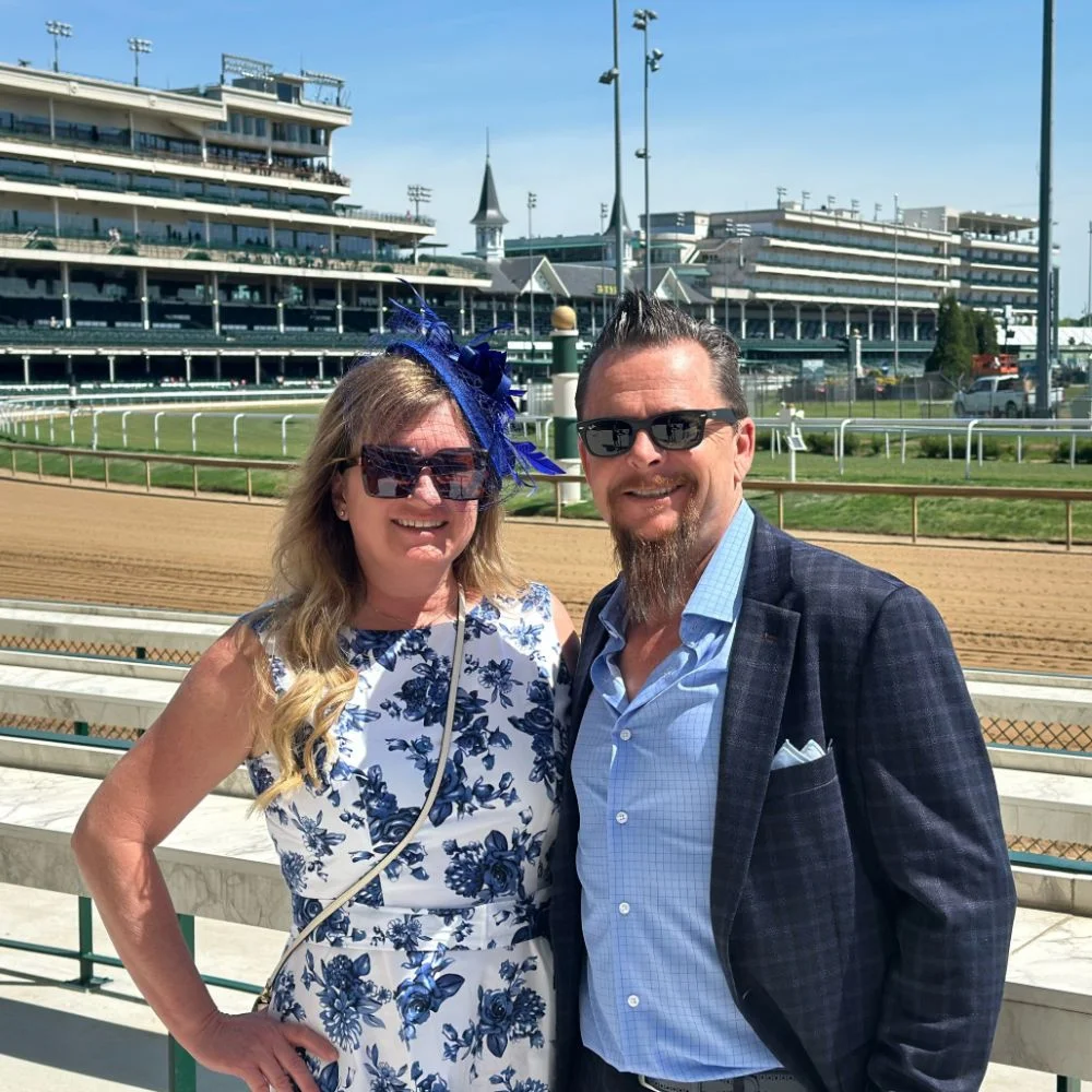 Dave kindig with his wife Charity