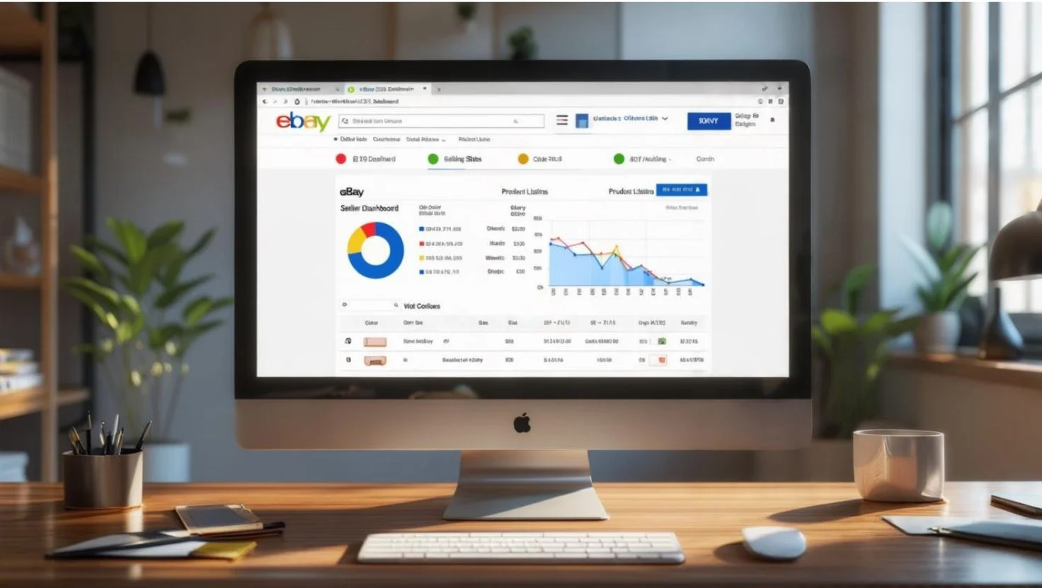 Image of ebay.com in a apple screen.