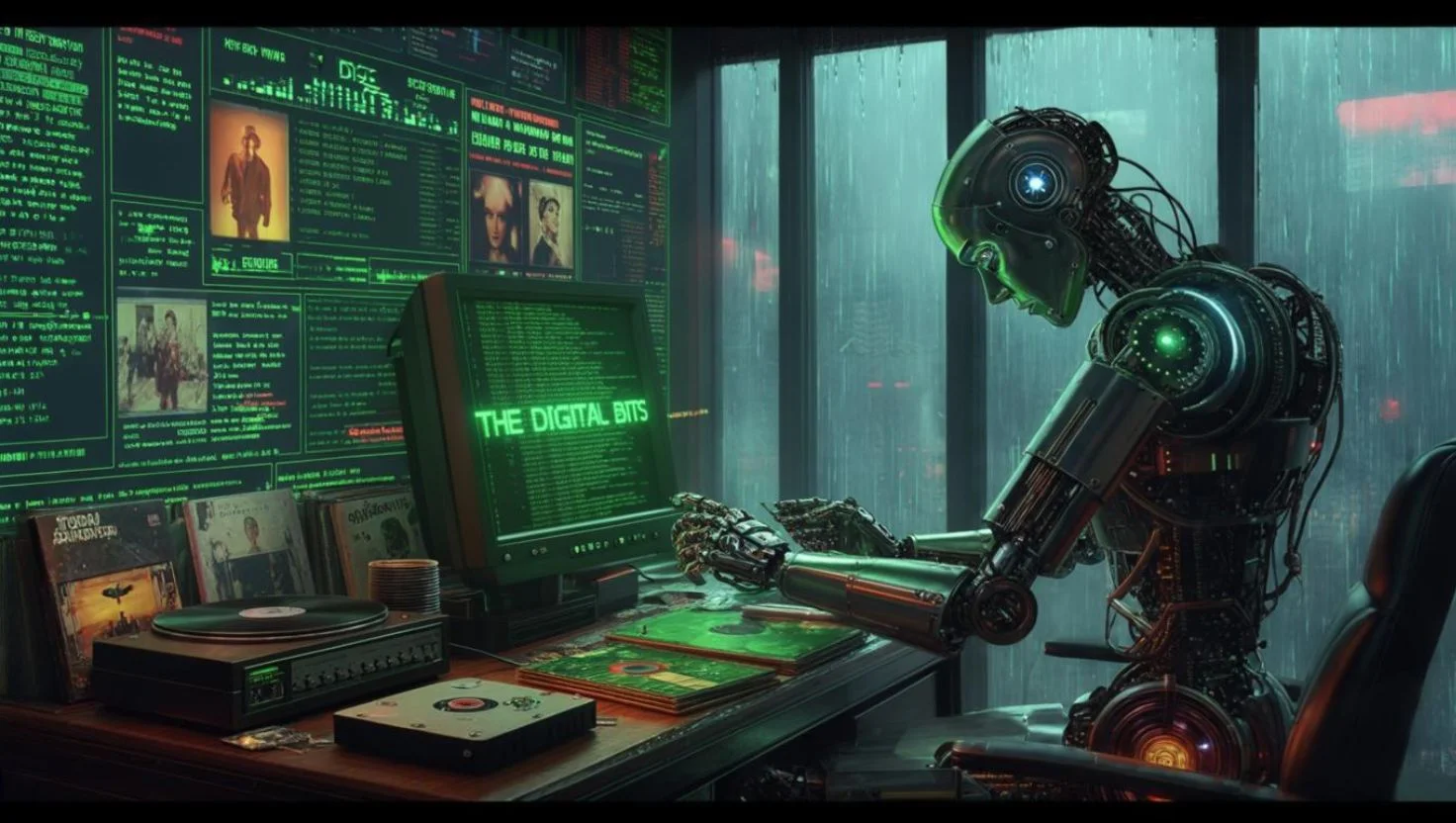 Image of thedigitalbits with robot