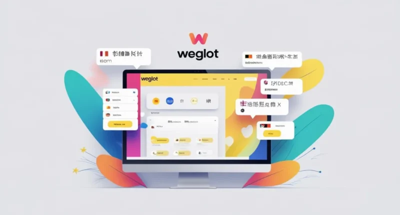 Weglot dashboard interface for managing website translations.