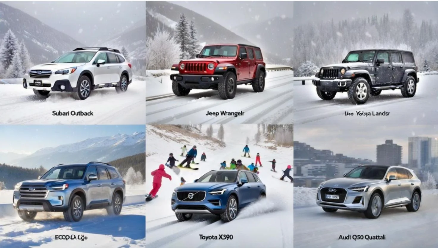 Image of Affordable Snow Cars