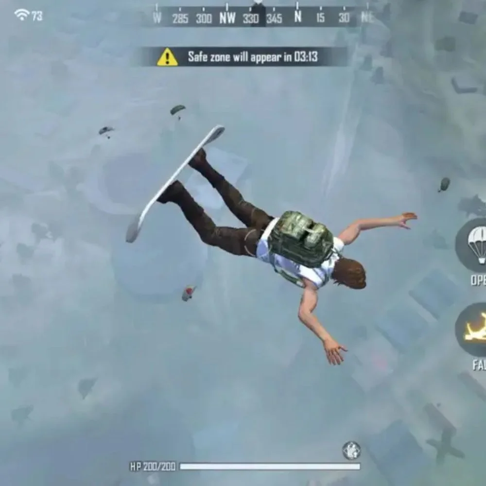 character in gamming zone