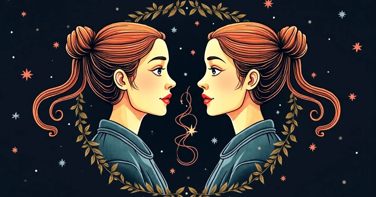 gemini symbol as twins