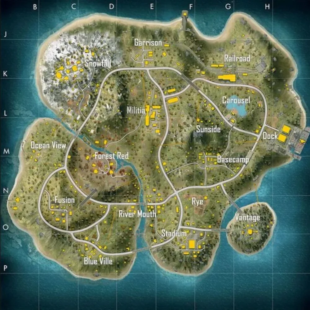 map in game