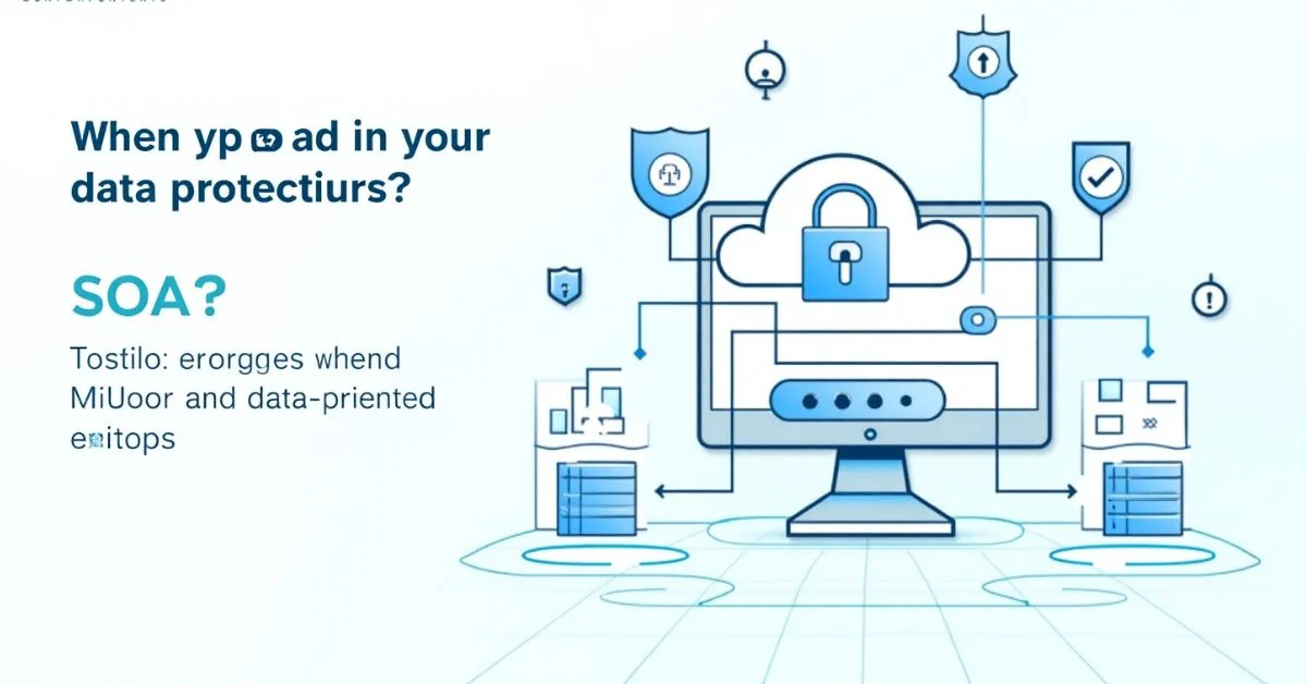 Secure setup for SOA OS23 services with data protection symbols